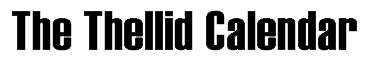 Thellid Calendar